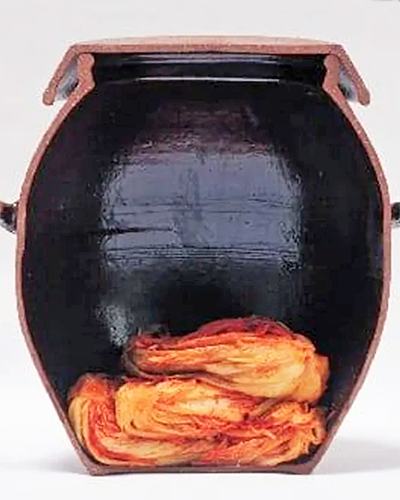 korejska lončena posoda za fermentacijo kimčija