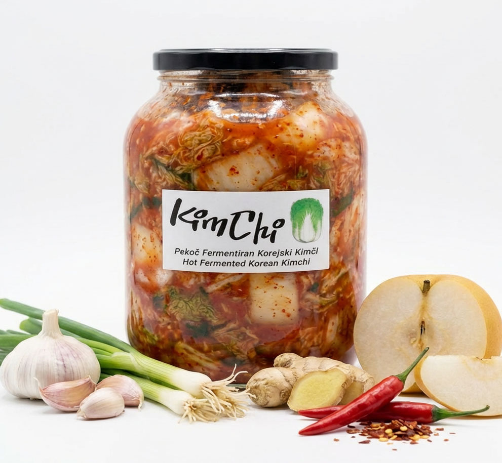Fermentiran korejski napa cabbage kimči KJ market